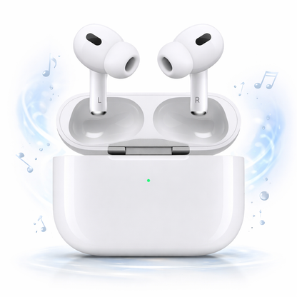 Naxcart ProPods Wireless Earbuds – Bluetooth Noise Isolation Earphones with Charging Case