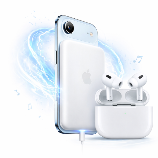 Wireless Airdops with Nacsafe Fast Charging Power Pack