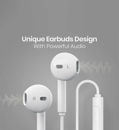 Lightning Connector Earphone – High Quality Wired Headphones for iPhone | Clear Sound & Built-in Mic
